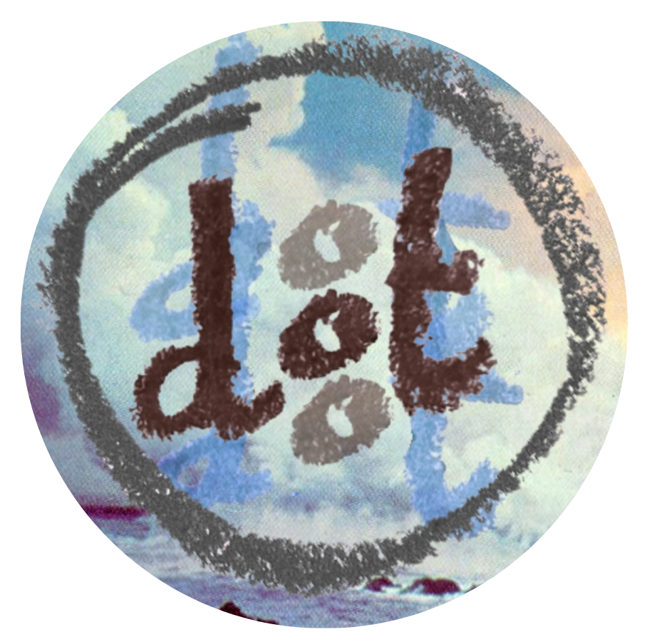 dot learning logo circle